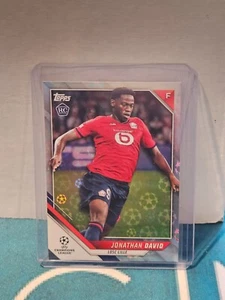 2021-22 Topps UCL Collection - Starball Foil #176 Jonathan David (RC) - Picture 1 of 2