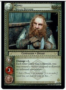 Herr der Ringe TCG PROMO 0P46 GIMLI ERFAHRENER DEFENDER lp - Bild 1 von 1