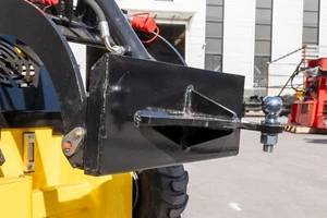 Trailer Attachment Mini Skid Steer Receiver Hitch Mount Plate For Toro Dingo - Picture 1 of 17