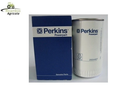 Filtro Olio Motore Originale Perkins 6 cilindri 2654407 - Immagine 1 di 1