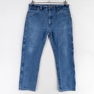 Pantalones de mezclilla Wrangler para hombre 36 x 30 azul corte vaquero ajuste original peso pesado occidental - Imagen 1 de 15