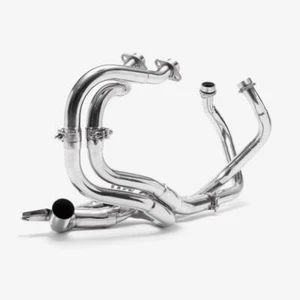 Lextek Stainless Steel Exhaust Downpipe Header Honda VFR 800 2002 - 2013 - Picture 1 of 10