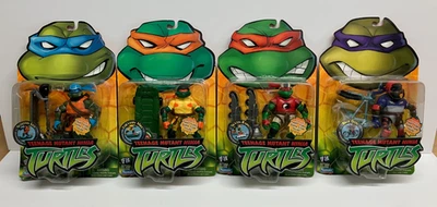 Набор экшн-фигурок 2003 TMNT Teenage Mutant Ninja Turtles - Raph, Don, Leo, Mike - Изображение 1 из 4