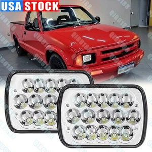 Pair 7x6" 5X7" LED Headlights Hi-Lo For Chevy S10 1982-1993 Pickup Monte Carlo - Bild 1 von 9