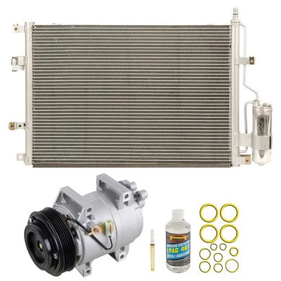 Kit de aire acondicionado para Volvo V70 2002 con compresor de aire acondicionado condensador y secador CSW Foto 1 de 4