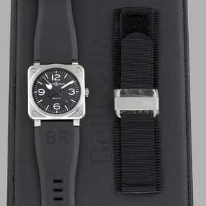 Bell & Ross BR03-92 automatico 42 mm BR0392-BLC-ST - Foto 1 di 11