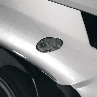 Hotbodies Flush Mount Front Turn Signals - Smoke Motorcycle Street Y04R1-SIG-SMK - Image 1 of 4