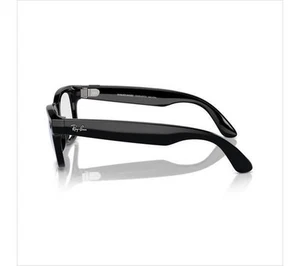 RAY-BAN Meta Wayfarer Smart Glasses - Shiny Black - Picture 1 of 9