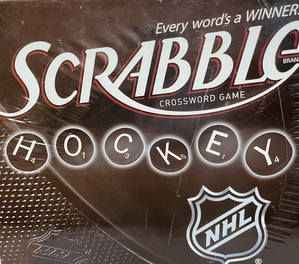 Scrabble NHL Collector’s Edition 2009 Sealed Board Game Hasbro USAopoly Hockey - Image 1 of 4