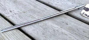 1971 1972 1973 Cadillac Deville Chrome Rear Quarter Molding Spear   *Good Cond* - Picture 1 of 12