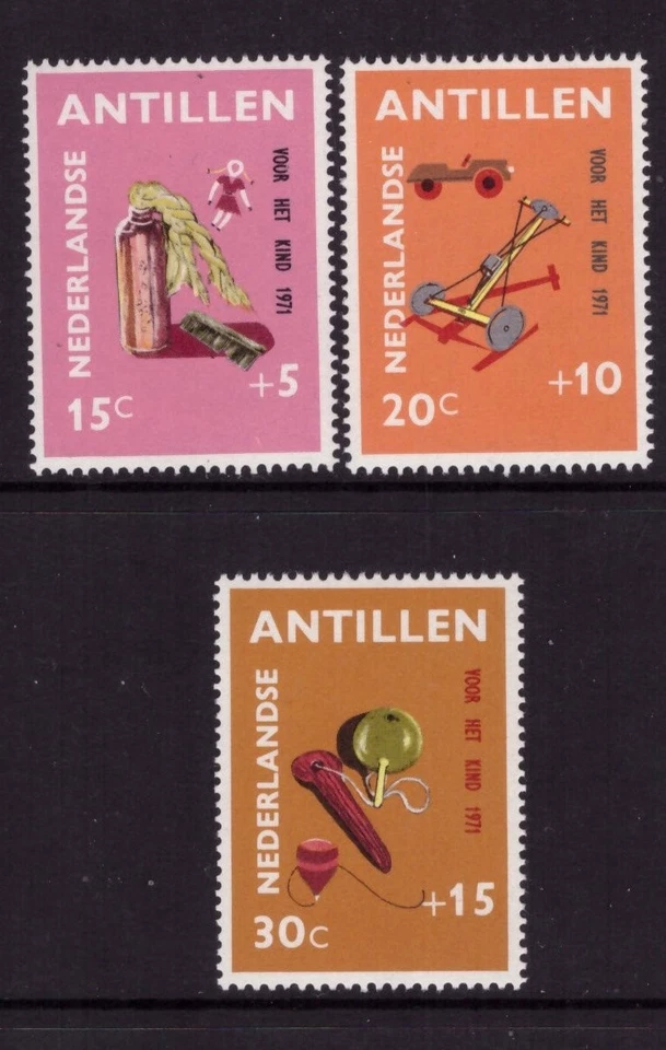 Netherlands Antilles 1971 Toys set MNH mint stamps - Image 1 of 1