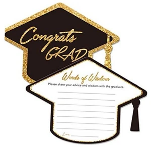  Graduation Advice Cards for The Graduate (50 Pack), High School or College  - Picture 1 of 6