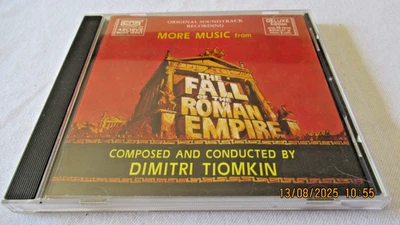 More Music From The Fall Of The Roman Empire Dimitri Tiomkin Cloud Nine CD 1991 - Image 1 of 3