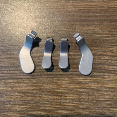 Microsoft Xbox Elite Series 2 Controller Replacement Paddles Back Buttons Silver - Image 1 of 4
