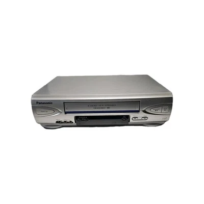 PANASONIC PV-V4523S Blue Line VCR VHS Player 4 Head Hi-Fi Omnivision | No Remote - Image 1 of 4