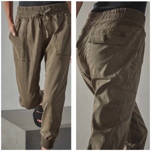 Standard James Perse Hose Damen 2 /M Mixed Media Jogger olivgrün Military - Bild 1 von 15
