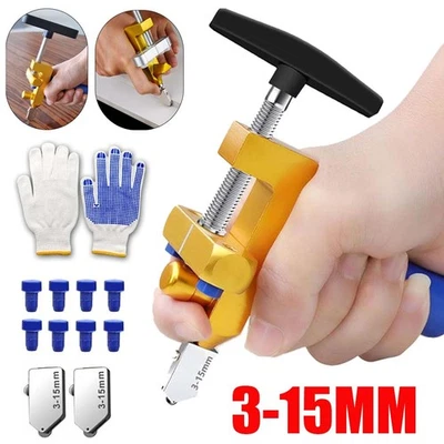 3-15mm Glasschneider Ölglasschneider Dickglasschneider Cutting Diamantschneider - Bild 1 von 4