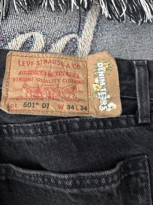 Denim Tears x Offset Jean 'Black - Image 1 of 4