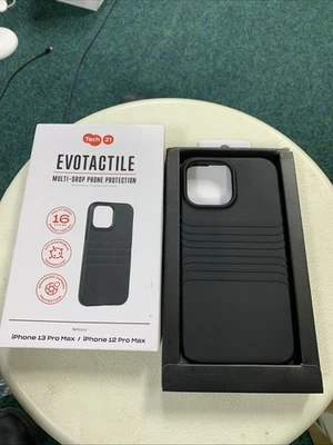 tech21 Evotactile Drop Protection Case for iPhone 13  12 Pro Max - Black - Image 1 of 4