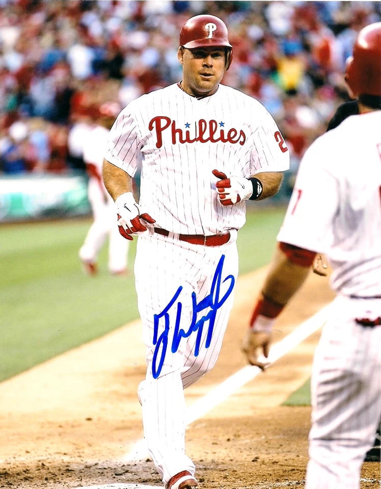 TY WIGGINTON PHILADELPHIA PHILLIES AUTOGRAPHED SIGNED 8X10 PHOTO W/COA - Image 1 of 1