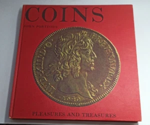Coins Pleasures And Treasures Series By John Porteous Vintage Book 1964 - Picture 1 of 4