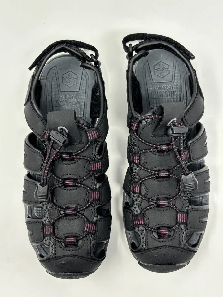 Sapatos femininos Khombu Ashley sandálias aquáticas caminhada alças ajustáveis tamanho 6 - Imagem 1 de 4