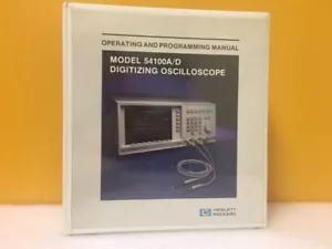 HP / Agilent 54100-90901 54100 A/D Digitizing Oscilloscope Operating Manual - Picture 1 of 1
