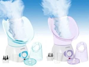 LIVIVO FACIAL STEAMER SPA PORE STEAM SPRAYER SKIN SAUNA BEAUTY FACE MIST THERMAL - Picture 1 of 13