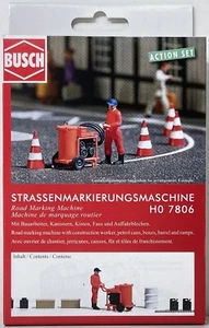 % - Busch H0 7806 kit macchina segnaletica stradale NUOVO & IMBALLO ORIGINALE - Foto 1 di 2