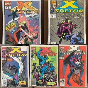 X-Factor #54 - 58 (1990 Marvel) First Appearance of Crimson, Colossus - Picture 1 of 6