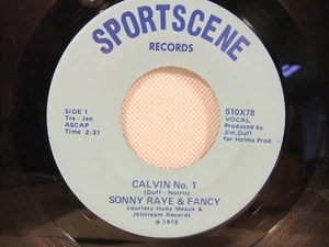 Sonny Raye & Fancy Calvin Murphy No. 1 45 Record Houston Rockets Sportscene 7" - Picture 1 of 3