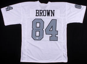 Antonio Brown Signed Oakland Raiders Jersey (JSA COA) 5×Pro Bowl Receiver - Picture 1 of 6