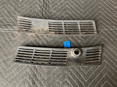 BMW E30 318i 325i 1904571 1982-1994 par de molduras de capó parabrisas diestro OEM #2214M Foto 1 de 4