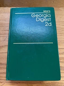 West's Georgia Digest 2d Volume 14F Damages 193-Dedication 2021 Edition - Picture 1 of 11