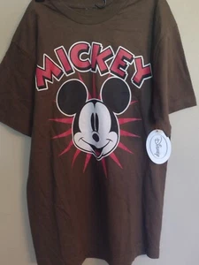 Offizielles braunes T-Shirt Disney Mickey Mouse  - Bild 1 von 1