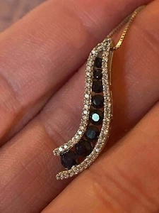 14K White Gold Plated 1.00Ct Round Lab Created VVS1/D Diamond Infinity Necklace - Picture 1 of 3