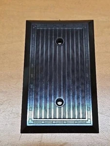 CUBIERTAS DE BAQUELITA VINTAGE GE ART DECO SIERRA MARRÓN EN BLANCO 1G BIN11 - Imagen 1 de 1