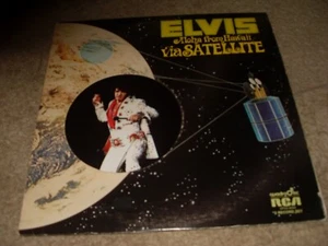 Vintage 1973 Elvis - Aloha From Hawaii Via Satellite Double LP Vinyl Records - Picture 1 of 5