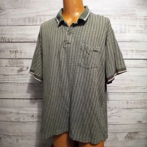 Arnold Palmer Sportswear Shirt Mens XL Polo Pocket Golf Check Knit Multicolor - Picture 1 of 11