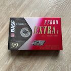 1x BASF Ferro Extra I 90 Cassette Tape 1993 + OVP + SEALED / Verschweißt