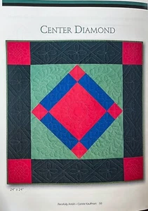 Libro de patrones de acolchado de edredón Amish a pedazos Connie Kauffman Buggy Barn Shoofly - Imagen 1 de 4