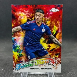 Federico Navarro 2023 Topps Chrome MLS Future Stars SP Chicago Fire #FS-19 - Picture 1 of 2