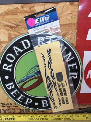 *(2packages)*E-Flite B400 RC Helicopter Decal Sheet Tribal EFLH1482🇺🇸USA Ship - Image 1 of 3