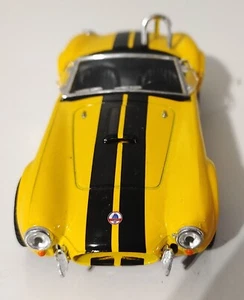 Kinsmart #KT531965 5" Shelby Cobra 427 S/C Diecast Model Toy Car 1:32 Yellow/New - Picture 1 of 5