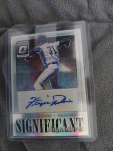 Fergie Jenkins Auto 2016 Donruss Optic Significant Signatures