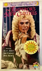 The Emperors New Clothes (VHS) Fairie Tale Theater Alan Arkin, Art Carney NEW