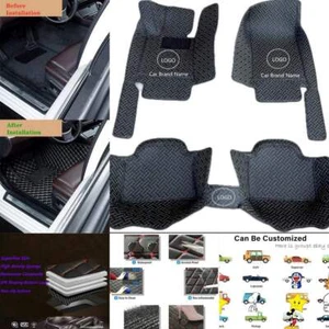 For Dodge All Models Car Floor Mat Carpets Anti-slip Auto Custom Handmade Liners - Foto 1 di 21