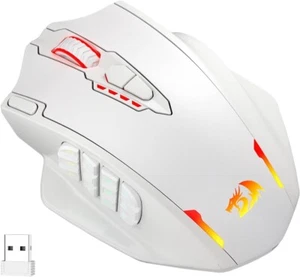 Redragon M913 Impact Elite Wireless Gaming Mouse, 16000 DPI Wired/Wireless RGB G - Picture 1 of 9