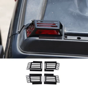 Steel Fit 2003-2009 HUMMER H2 SUV SUT 4PCS Car Roof Cab Marker Light Set Black - Picture 1 of 19