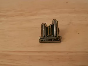 Vtg Toronto City Hall Plastic Lapel Pin - Picture 1 of 1